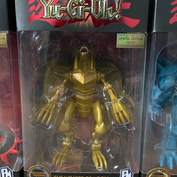 Yu-Gi-Oh! Phatmojo Figures Series #1 (Obelisk/Slifer/Winged Dragon of Ra & Yugi) - Picture 3 of 13